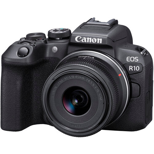 Canon EOS R10 Mirrorless Camera with RF-S 18-45mm Lens Kit Canon EOS R10 Mirrorless Camera with RF-S 18-45mm Lens Kit
